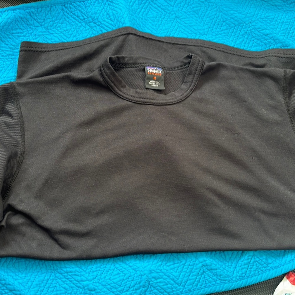 Patagonia USED Capilene base layer‎ black outdoor